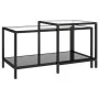 2-piece black tempered glass coffee table by vidaXL, Side tables - Ref: Foro24-331614, Price: 109,82 €, Discount: %