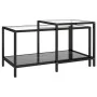 Center table 2 pieces black tempered glass by vidaXL, Side tables - Ref: Foro24-331615, Price: 111,91 €, Discount: %