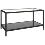 Center table 2 pieces black tempered glass by vidaXL, Side tables - Ref: Foro24-331615, Price: 111,91 €, Discount: %