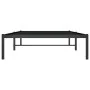 Estructura de cama de metal negro 100x200 cm de vidaXL, Camas y somieres - Ref: Foro24-350841, Precio: 65,80 €, Descuento: %