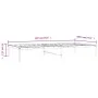 Estructura de cama de metal negro 100x200 cm de vidaXL, Camas y somieres - Ref: Foro24-350841, Precio: 65,80 €, Descuento: %