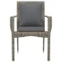 Garden chairs with cushions 2 units gray synthetic rattan by vidaXL, Garden sets - Ref: Foro24-319878, Price: 103,43 €, Disco...