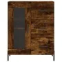 Sideboard aus geräuchertem Eichenholzwerkstoff, 69,5 x 34 x 90 cm von vidaXL, Sideboards - Ref: Foro24-828057, Preis: 103,90 ...