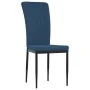Dining chairs 2 units blue velvet by vidaXL, dining chairs - Ref: Foro24-326092, Price: 87,17 €, Discount: %