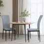 Esszimmerstühle 2 Einheiten hellgrauer Samt von vidaXL, Essstühle - Ref: Foro24-326093, Preis: 100,20 €, Rabatt: %