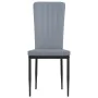 Sillas de comedor 2 unidades terciopelo gris claro de vidaXL, Sillas de comedor - Ref: Foro24-326093, Precio: 100,16 €, Descu...
