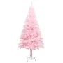 Artificial Christmas tree with pink PVC stand 210 cm by vidaXL, Christmas trees - Ref: Foro24-320999, Price: 57,87 €, Discoun...