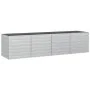Galvanized silver steel flowerbed 320x80x77 cm by vidaXL, Pots and planters - Ref: Foro24-316890, Price: 99,17 €, Discount: %