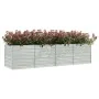 Galvanized silver steel flowerbed 320x80x77 cm by vidaXL, Pots and planters - Ref: Foro24-316890, Price: 99,17 €, Discount: %