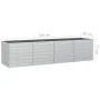 Galvanized silver steel flowerbed 320x80x77 cm by vidaXL, Pots and planters - Ref: Foro24-316890, Price: 99,17 €, Discount: %