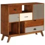 Sideboard aus massivem Akazienholz, 115 x 35 x 86 cm von vidaXL, Sideboards - Ref: Foro24-247938, Preis: 221,30 €, Rabatt: %