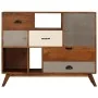 Sideboard aus massivem Akazienholz, 115 x 35 x 86 cm von vidaXL, Sideboards - Ref: Foro24-247938, Preis: 221,30 €, Rabatt: %