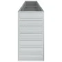 Silver galvanized steel flower bed 320x40x77 cm by vidaXL, Pots and planters - Ref: Foro24-316891, Price: 96,82 €, Discount: %