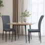 Dining chairs 2 units dark gray velvet by vidaXL, dining chairs - Ref: Foro24-326094, Price: 83,93 €, Discount: %