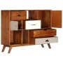 Solid acacia wood sideboard 115x35x86 cm by vidaXL, Sideboards - Ref: Foro24-247938, Price: 221,30 €, Discount: %