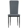 Dining chairs 2 units dark gray velvet by vidaXL, dining chairs - Ref: Foro24-326094, Price: 83,93 €, Discount: %