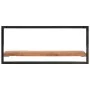 Wall shelves 2 units solid acacia wood 80x25x35 cm by vidaXL, Shelves and shelves - Ref: Foro24-338458, Price: 77,40 €, Disco...