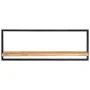 Estantes de pared 2 unidades madera maciza acacia 100x24x35 cm de vidaXL, Estantes y estanterías - Ref: Foro24-338457, Precio...