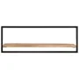 Estantes de pared 2 unidades madera maciza acacia 100x24x35 cm de vidaXL, Estantes y estanterías - Ref: Foro24-338457, Precio...
