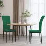 Sillas de comedor 2 unidades terciopelo verde oscuro de vidaXL, Sillas de comedor - Ref: Foro24-326095, Precio: 88,60 €, Desc...