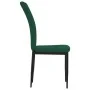 Dining chairs 2 units dark green velvet by vidaXL, dining chairs - Ref: Foro24-326095, Price: 88,60 €, Discount: %