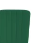 Sillas de comedor 2 unidades terciopelo verde oscuro de vidaXL, Sillas de comedor - Ref: Foro24-326095, Precio: 88,60 €, Desc...