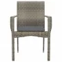 Garden chairs with cushions 2 units gray synthetic rattan by vidaXL, Garden chairs - Ref: Foro24-319882, Price: 119,05 €, Dis...