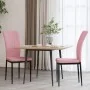 Esszimmerstühle 2 Einheiten rosa Samt von vidaXL, Essstühle - Ref: Foro24-326097, Preis: 83,51 €, Rabatt: %
