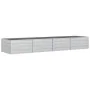Galvanized silver steel flowerbed 320x80x45 cm by vidaXL, Pots and planters - Ref: Foro24-316892, Price: 62,28 €, Discount: %