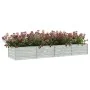 Galvanized silver steel flowerbed 320x80x45 cm by vidaXL, Pots and planters - Ref: Foro24-316892, Price: 62,28 €, Discount: %