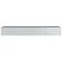 Galvanized silver steel flowerbed 320x80x45 cm by vidaXL, Pots and planters - Ref: Foro24-316892, Price: 62,28 €, Discount: %