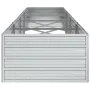 Verzinkter Stahlbeet Silber 320x80x45 cm von vidaXL, Töpfe und Pflanzgefäße - Ref: Foro24-316892, Preis: 58,85 €, Rabatt: %