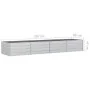 Galvanized silver steel flowerbed 320x80x45 cm by vidaXL, Pots and planters - Ref: Foro24-316892, Price: 62,28 €, Discount: %