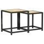 2 Sonoma oak MDF coffee tables by vidaXL, Side tables - Ref: Foro24-331657, Price: 39,72 €, Discount: %