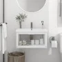 White iron suspended washbasin structure 59x38x31 cm by vidaXL, bathroom vanities - Ref: Foro24-338491, Price: 45,71 €, Disco...