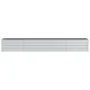Blumenbeet aus silber verzinktem Stahl, 320 x 40 x 45 cm von vidaXL, Töpfe und Pflanzgefäße - Ref: Foro24-316893, Preis: 65,4...