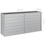 Arriate de acero galvanizado plateado 160x40x77 cm de vidaXL, Maceteros y jardineras - Ref: Foro24-316894, Precio: 59,21 €, D...