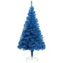 Árbol de Navidad artificial con soporte PVC azul 210 cm de vidaXL, Arboles de navidad - Ref: Foro24-321005, Precio: 52,78 €, ...