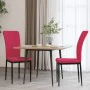 Sillas de comedor 2 unidades terciopelo rojo tinto de vidaXL, Sillas de comedor - Ref: Foro24-326098, Precio: 91,98 €, Descue...