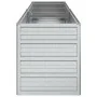 Silver galvanized steel flower bed 160x40x45 cm by vidaXL, Pots and planters - Ref: Foro24-316895, Price: 43,14 €, Discount: %