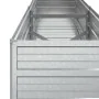 Silver galvanized steel flower bed 160x40x45 cm by vidaXL, Pots and planters - Ref: Foro24-316895, Price: 43,14 €, Discount: %