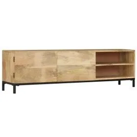 Mueble para TV madera maciza de mango 145x30x41 cm de vidaXL, Muebles TV - Ref: Foro24-247944, Precio: 276,12 €, Descuento: %