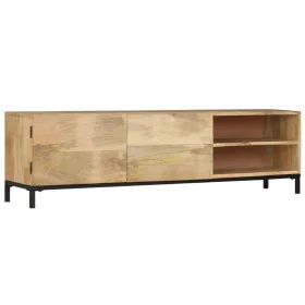 TV-Schrank aus massivem Mangoholz, 145 x 30 x 41 cm von vidaXL, TV-Möbel - Ref: Foro24-247944, Preis: 276,12 €, Rabatt: %