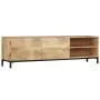 Mueble para TV madera maciza de mango 145x30x41 cm de vidaXL, Muebles TV - Ref: Foro24-247944, Precio: 276,12 €, Descuento: %
