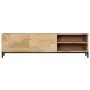 Mueble para TV madera maciza de mango 145x30x41 cm de vidaXL, Muebles TV - Ref: Foro24-247944, Precio: 276,12 €, Descuento: %