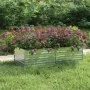 Galvanized silver steel flowerbed 160x80x45 cm by vidaXL, Pots and planters - Ref: Foro24-316884, Price: 48,32 €, Discount: %