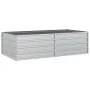 Galvanized silver steel flowerbed 160x80x45 cm by vidaXL, Pots and planters - Ref: Foro24-316884, Price: 48,32 €, Discount: %