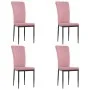 4 Esszimmerstühle aus rosa Samt von vidaXL, Essstühle - Ref: Foro24-326108, Preis: 161,64 €, Rabatt: %