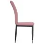 4 Esszimmerstühle aus rosa Samt von vidaXL, Essstühle - Ref: Foro24-326108, Preis: 161,64 €, Rabatt: %