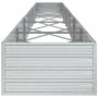 Galvanized silver steel flowerbed 600x80x45 cm by vidaXL, Pots and planters - Ref: Foro24-316903, Price: 107,73 €, Discount: %